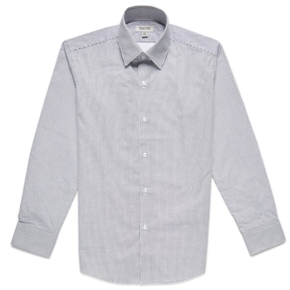 Kenneth Cole Reaction Big Boys Button Up Shirt Collection dress shirt 20 R - Picture 1 of 5